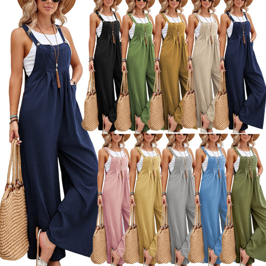 Women's Creative Beautiful Solid Color Trousers Pants