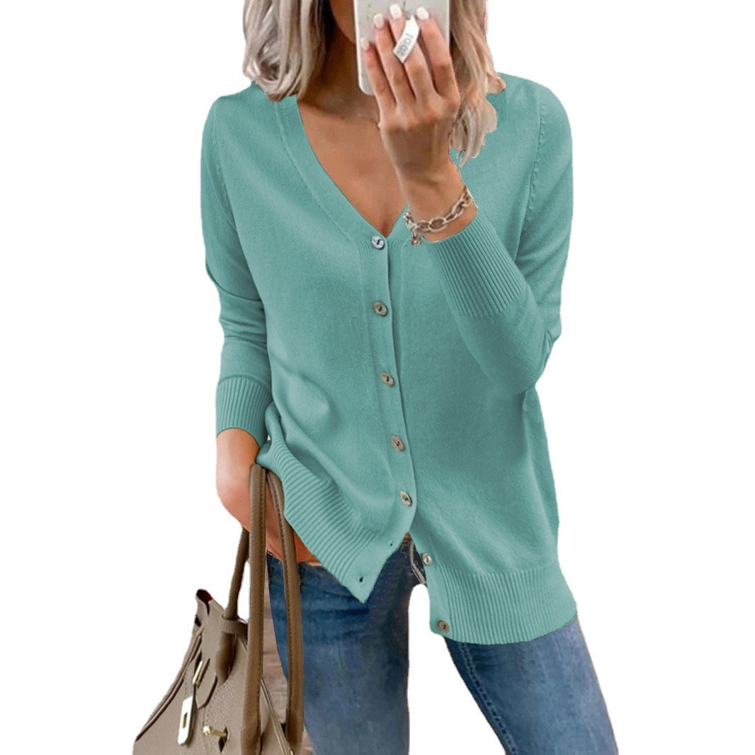 Trendy Classy Women's Stylish Comfortable Button Sweaters