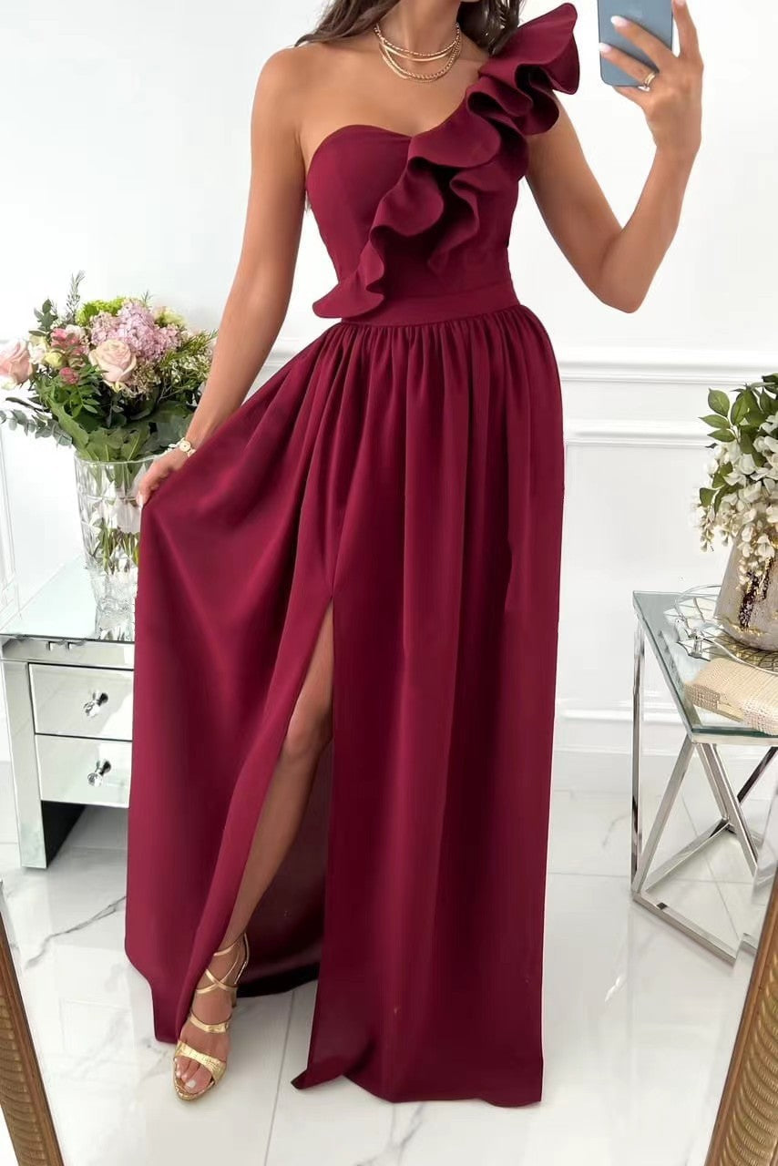 Women's Stylish Attractive Solid Color Dress Dresses