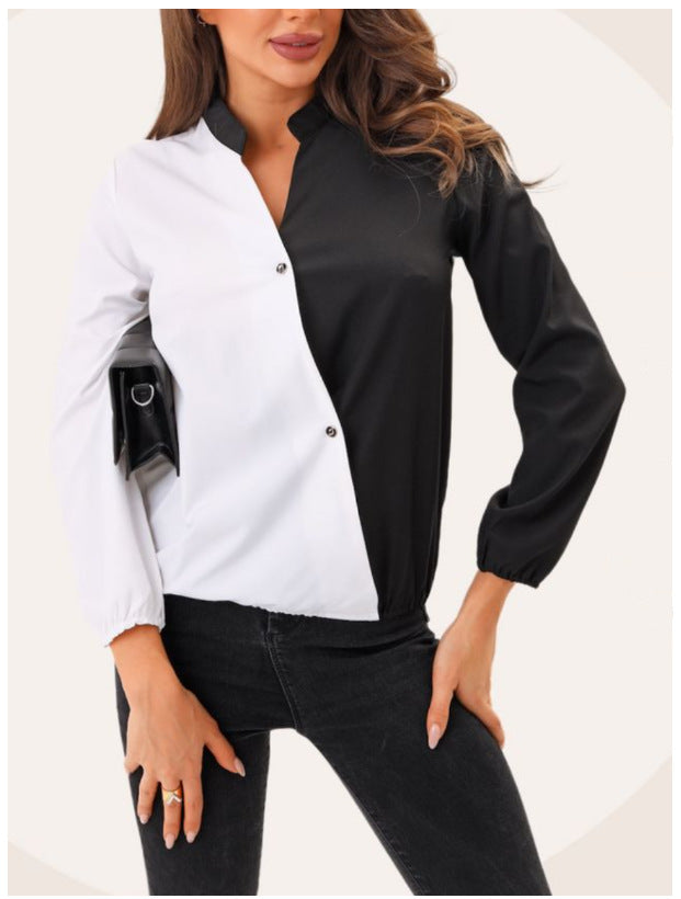 Women's Fashion Business Shirt Spring Temperament Commute Blouses