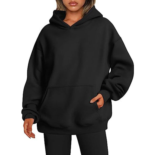 Women's Classic Oversized Autumn Thick Hooded Sweaters