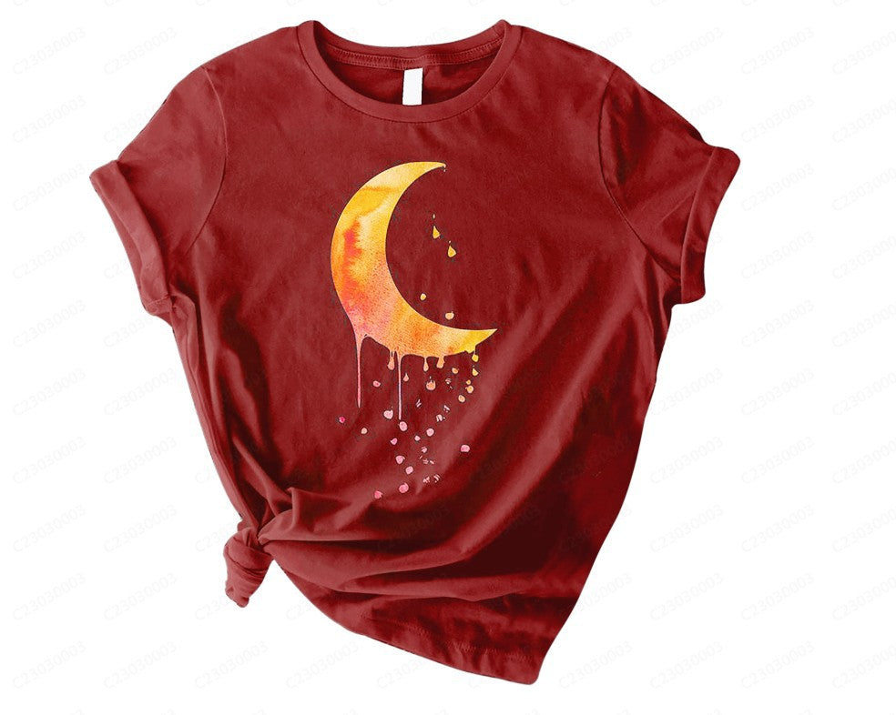 Fun Moon Blusen mit Libellen-Print