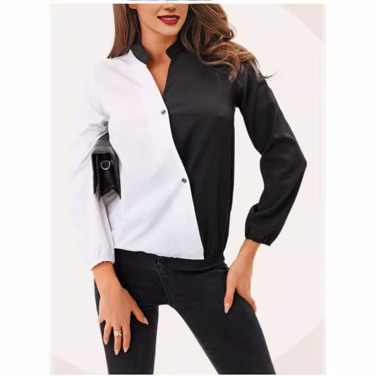 Women's Fashion Business Shirt Spring Temperament Commute Blouses