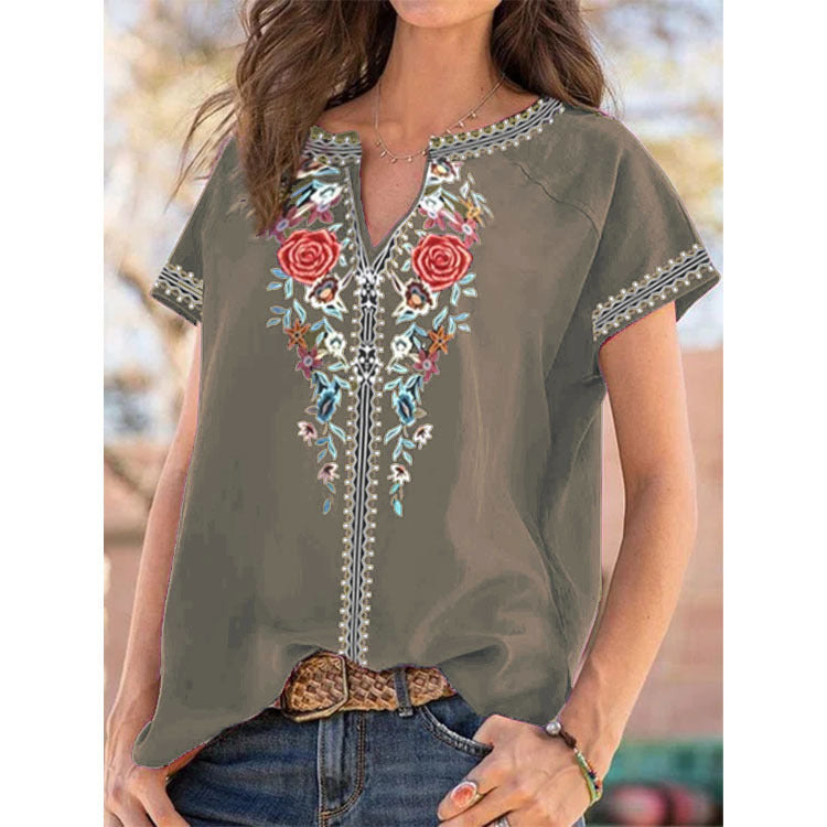 Glamorous New Women's Loose T-shirt Sleeves Tops