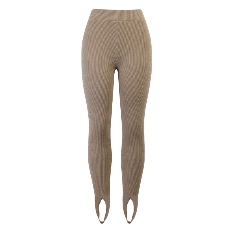 Pantalon slim de yoga pour femme, coupe slim