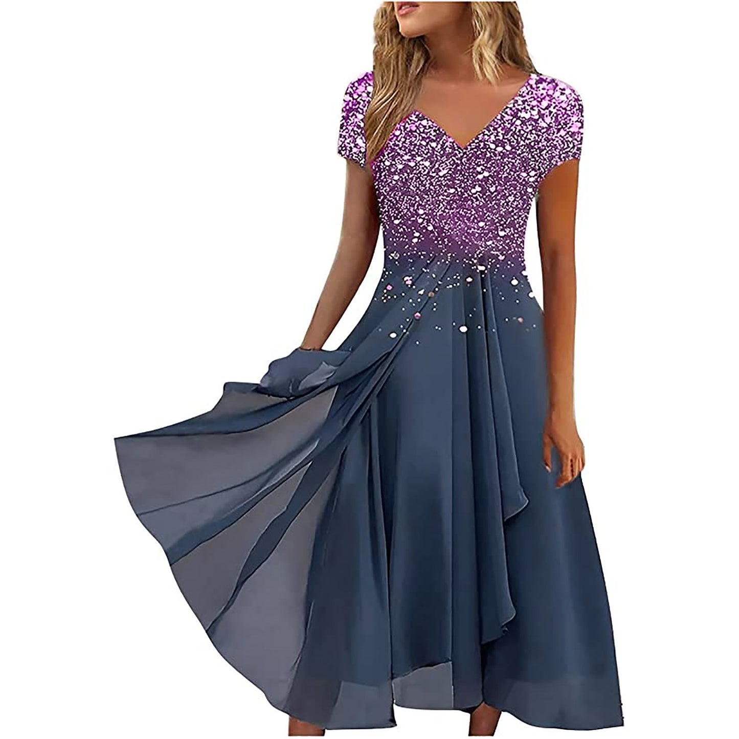 Women's Summer Dress Urban Casual Fashion Chiffon Dresses