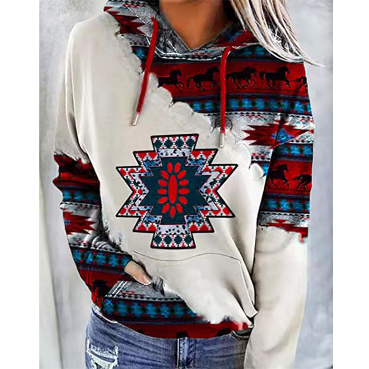 Pretty Women's Creative Attractive Glamorous Print Sweaters